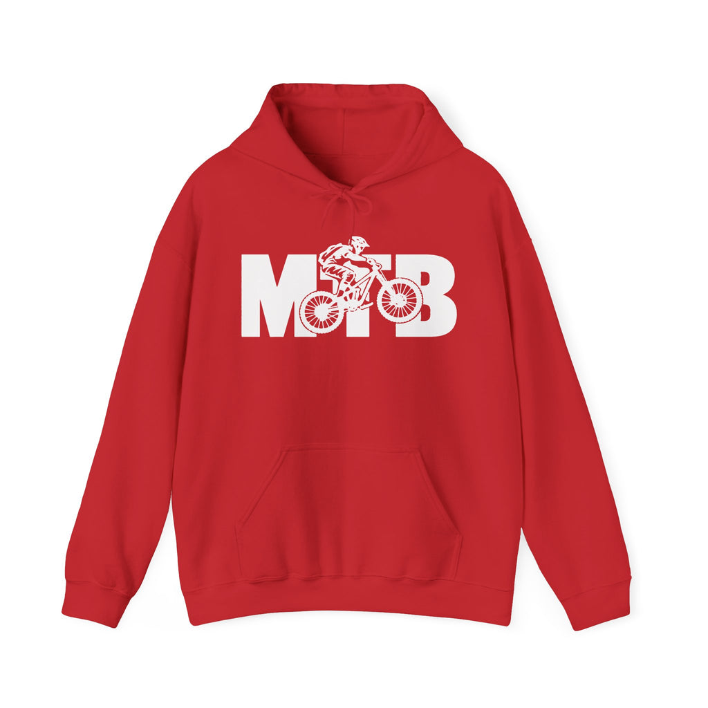 MTB Mountain Bike Hoodie | Mountain Bike Rider Graphic | Gildan Hoodie