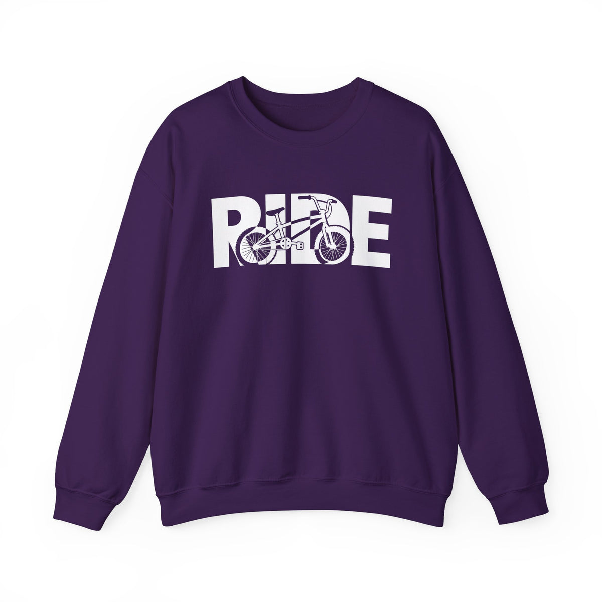 RIDE BMX Sweatshirt | BMX Bike Graphic | Gildan Crewneck