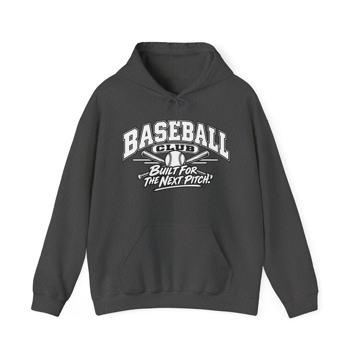 Baseball Club Hoodie | Built for the Next Pitch | Baseball Gildan Hoodie