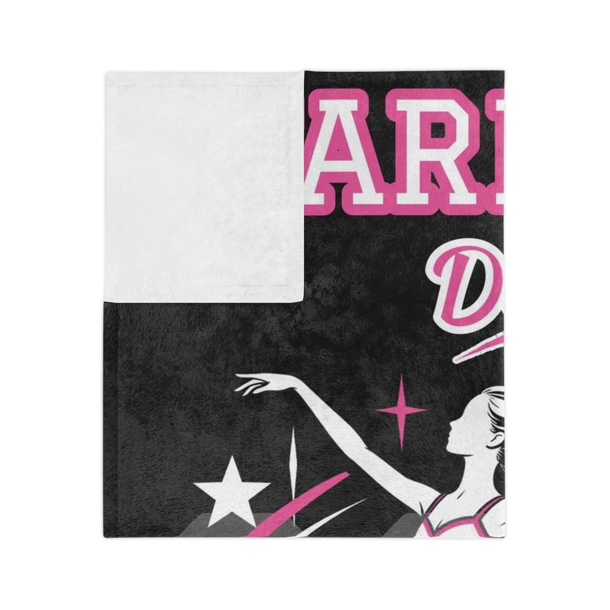 Personalized Dance Blanket - Player Spotlight Design | Custom Team Name, Class Year & Dancer Name | 2 Styles, Your Team Colors | Plush Throw