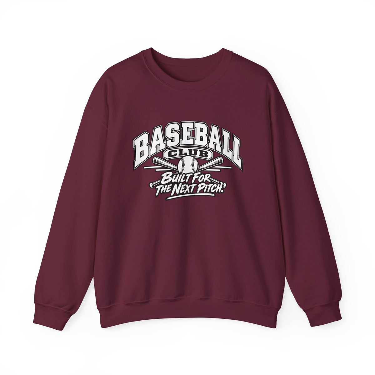 Baseball Club Sweatshirt | Built for the Next Pitch | Baseball Gildan Crewneck