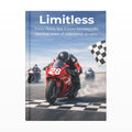 Limitless - Motorcycle, Inspirational Journal, 8.5"x11", Paperback, Spiral Bound and Hardback College Ruled Motivational Blank Notebooks