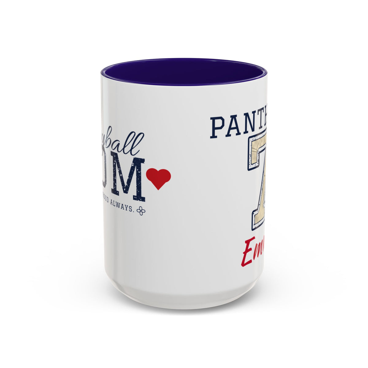 Personalized Volleyball Mom Mug - Proud Today. Proud Always. | Custom Team Name, Number & Player Name | Volleyball Dad, Grandma Gift | 15 oz