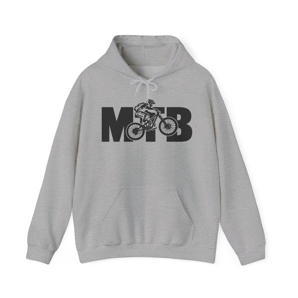 MTB Mountain Bike Hoodie | Mountain Bike Rider Graphic | Gildan Hoodie