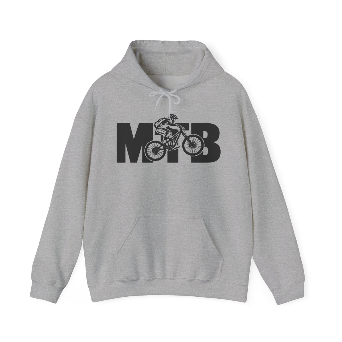 MTB Mountain Bike Hoodie | Mountain Bike Rider Graphic | Gildan Hoodie