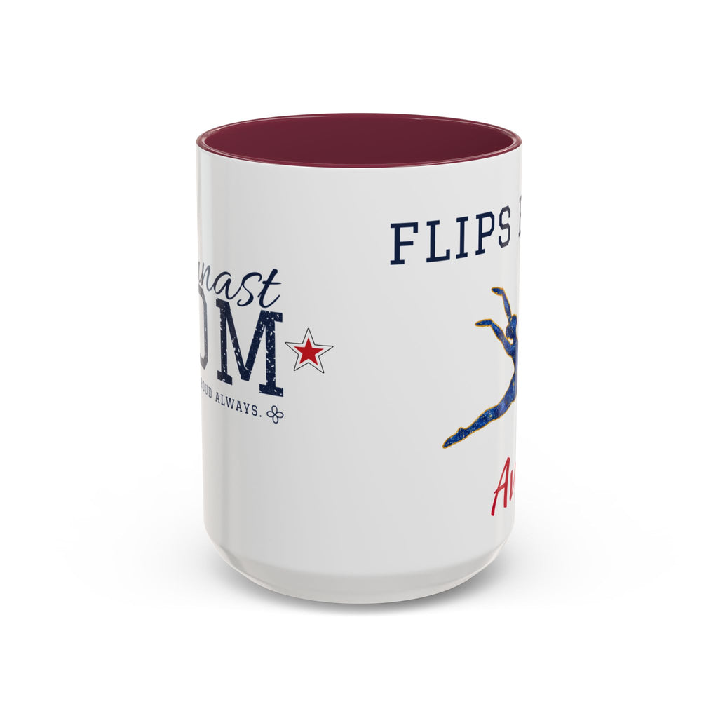 Personalized Gymnastics Mom Mug - Proud Today. Proud Always. | Custom Team Name & Gymnast Name | Gymnastics Dad, Grandma Gift | 15 oz