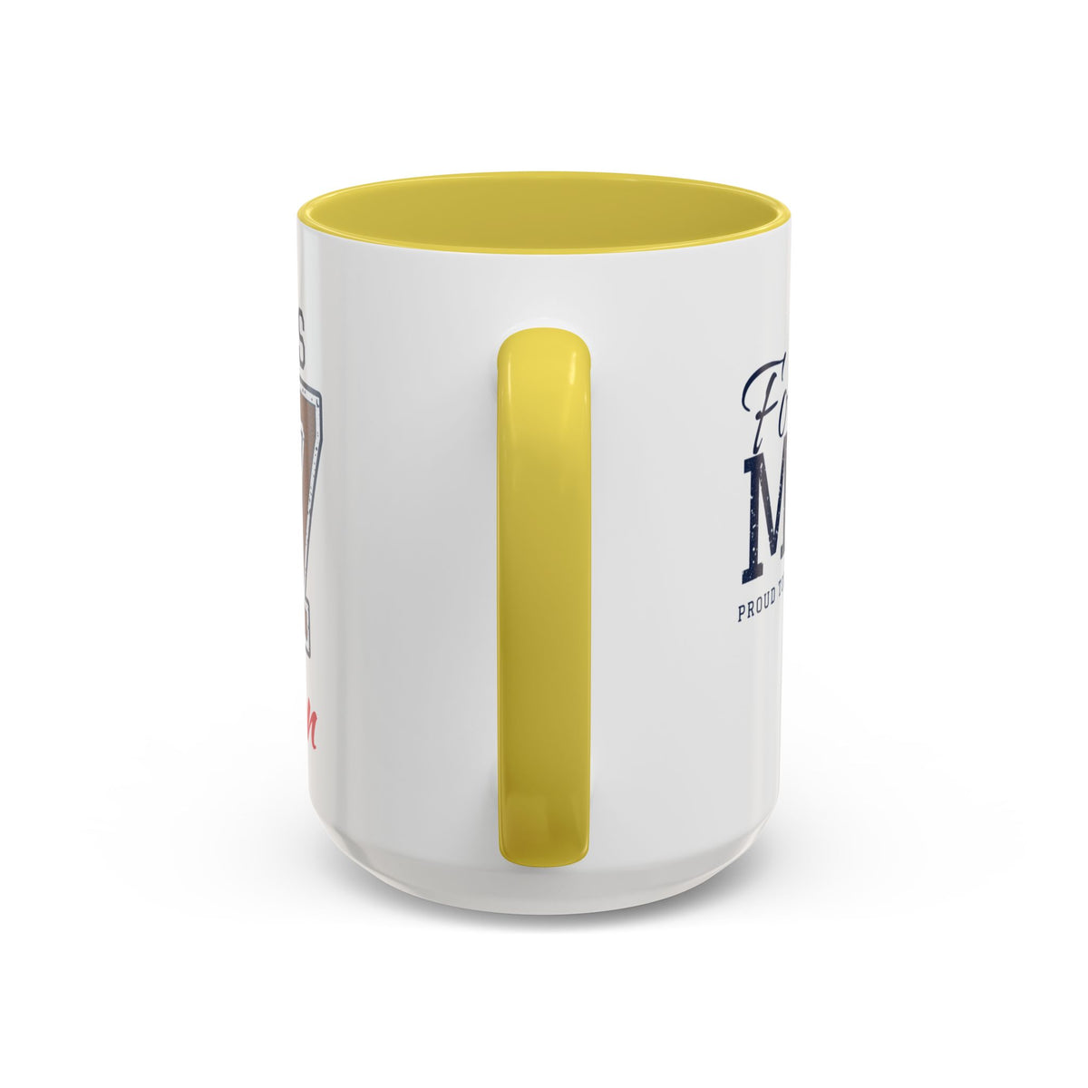 Personalized Football Mom Mug - Proud Today. Proud Always. | Custom Team Name, Number & Player Name | Football Dad, Grandma Gift | 15 oz