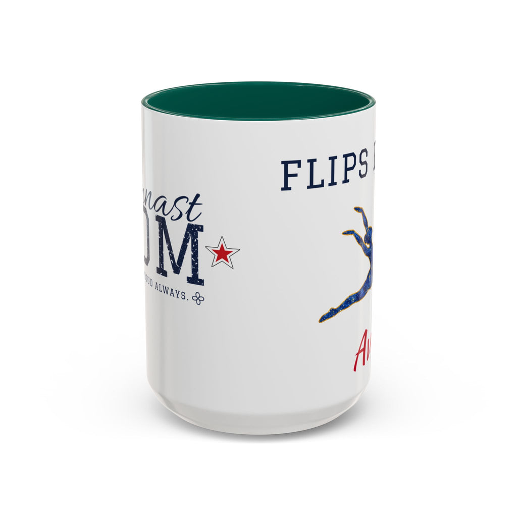 Personalized Gymnastics Mom Mug - Proud Today. Proud Always. | Custom Team Name & Gymnast Name | Gymnastics Dad, Grandma Gift | 15 oz