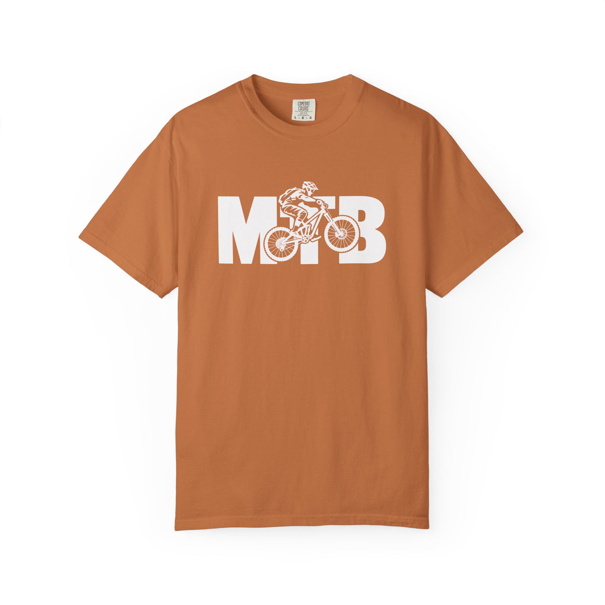MTB Mountain Bike T-Shirt | Mountain Bike Rider Graphic | Comfort Colors Tee
