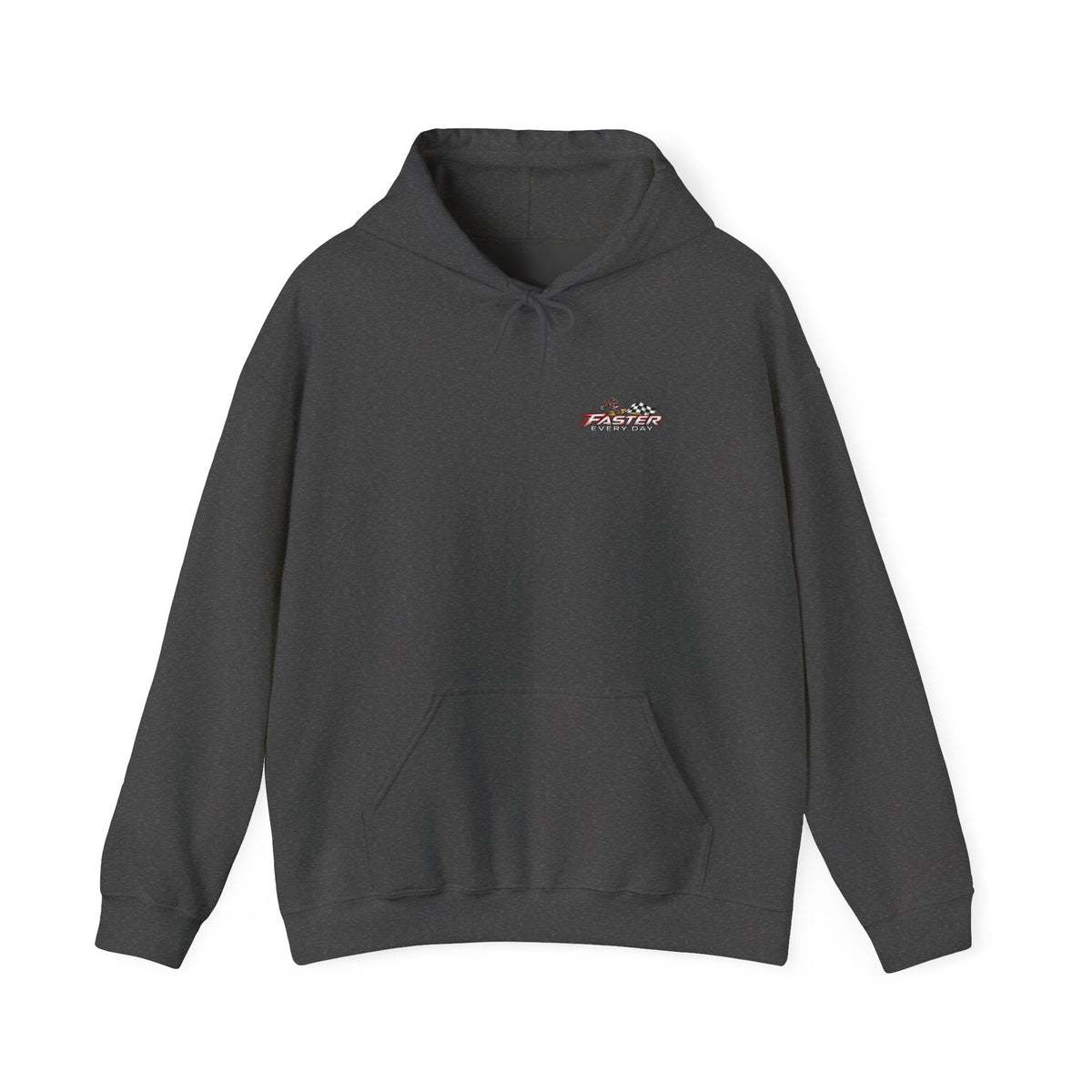 Send It - The Biggest Jumps Begin with Belief | Motocross Dirt Bike Hoodie | Front Logo and Back Print | Gildan Hoodie