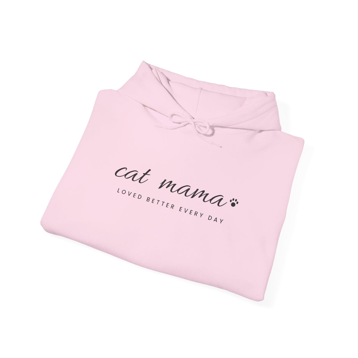 Personalized Cat Mama Hoodie - Loved Better Every Day | Pet Names on Sleeve | Choose Your Style | Custom Cat Mom Gift | Gildan Hoodie