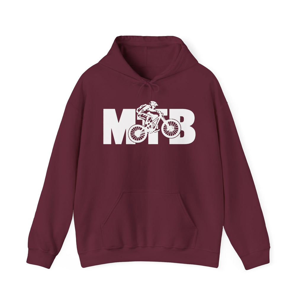 MTB Mountain Bike Hoodie | Mountain Bike Rider Graphic | Gildan Hoodie