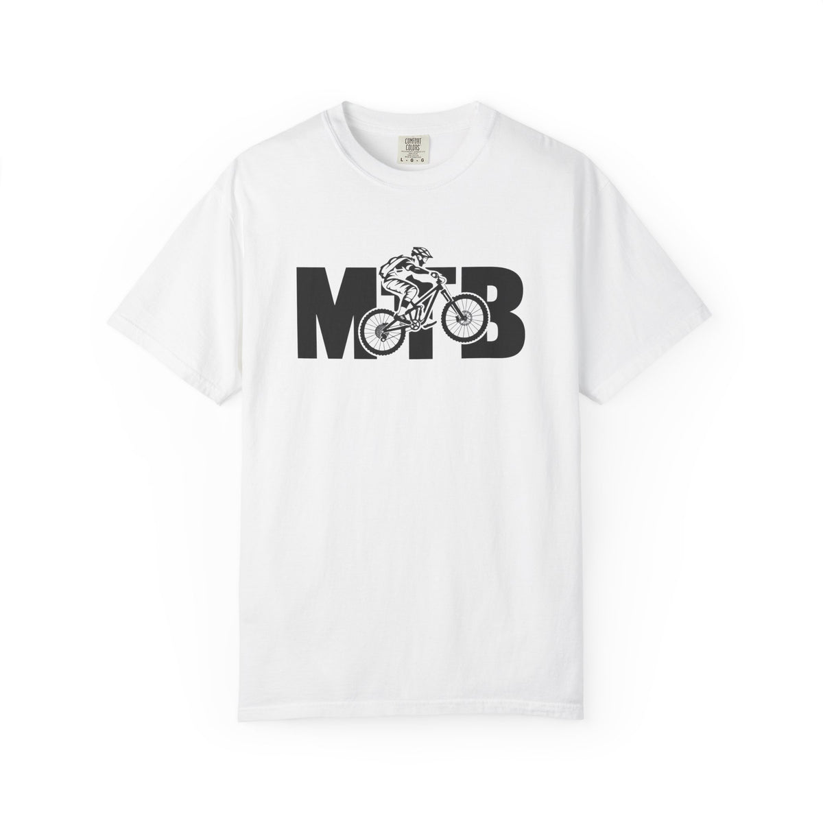 MTB Mountain Bike T-Shirt | Mountain Bike Rider Graphic | Comfort Colors Tee