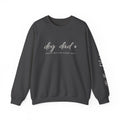 Personalized Dog Dad Sweatshirt - Loved Better Every Day | Pet Names on Sleeve | Choose Your Style | Custom Dog Dad Gift | Gildan Sweatshirt