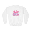 Cheer Girl Youth Sweatshirt | Beautiful From Bow to Toe | Girls Cheer Youth Crewneck