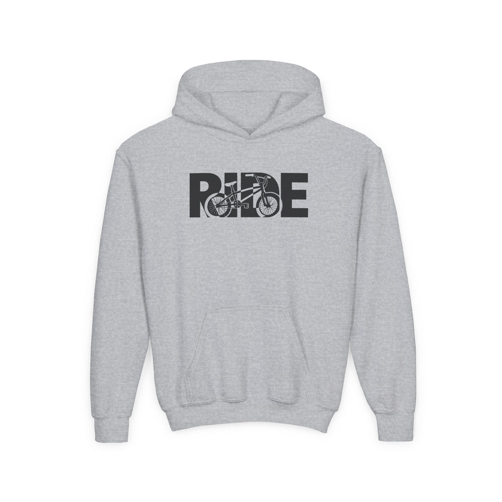 RIDE BMX Youth Hoodie | BMX Bike Graphic | Kids Youth Hoodie