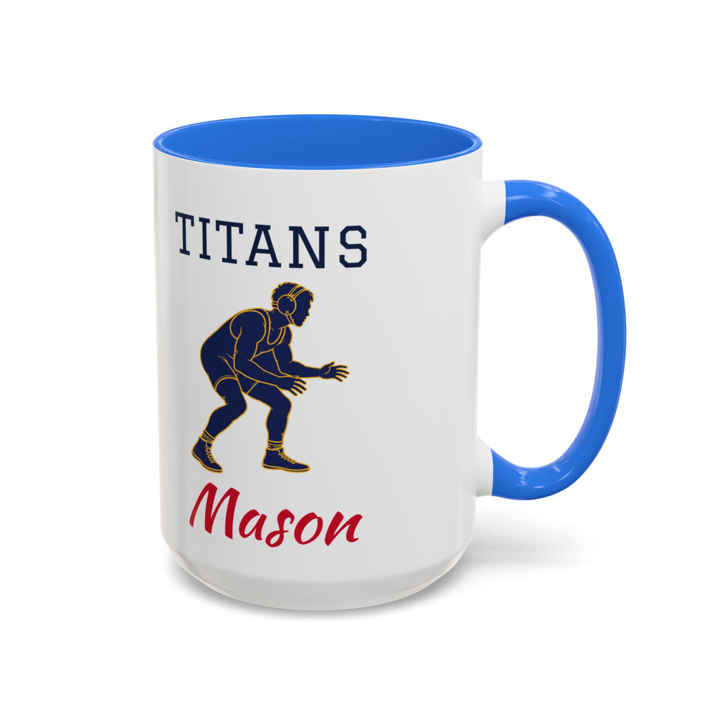 Personalized Wrestling Mom Mug - Proud Today. Proud Always. | Custom Team Name & Wrestler Name | Wrestling Dad, Grandma Gift | 15 oz