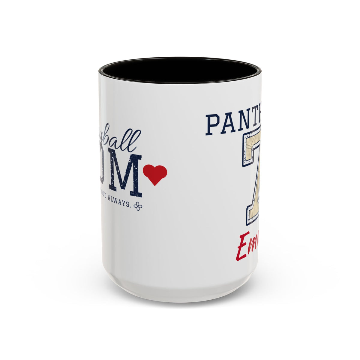 Personalized Volleyball Mom Mug - Proud Today. Proud Always. | Custom Team Name, Number & Player Name | Volleyball Dad, Grandma Gift | 15 oz