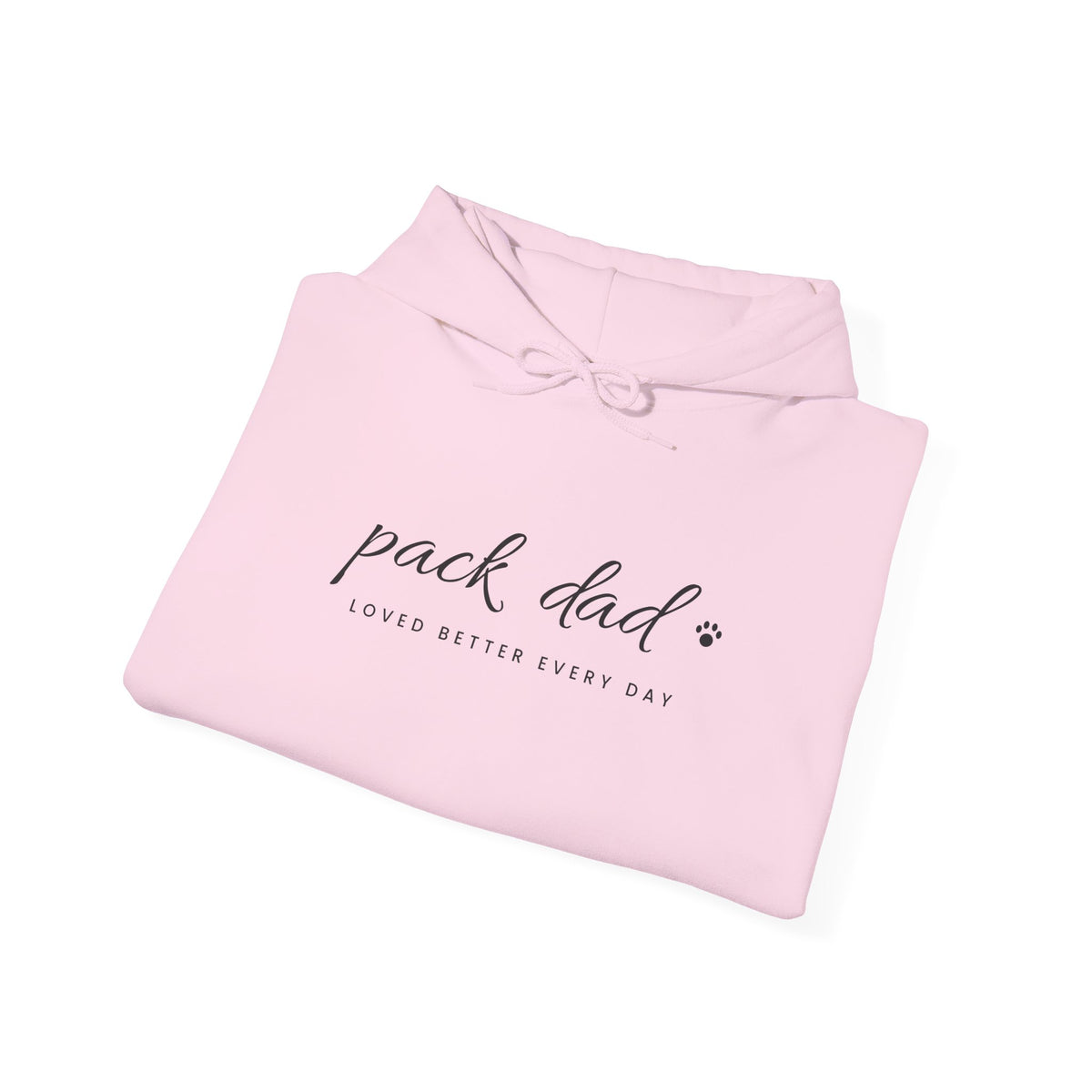 Personalized Pack Dad Hoodie - Loved Better Every Day | Pet Names on Sleeve | Choose Your Style | Custom Pet Dad Gift | Gildan Hoodie