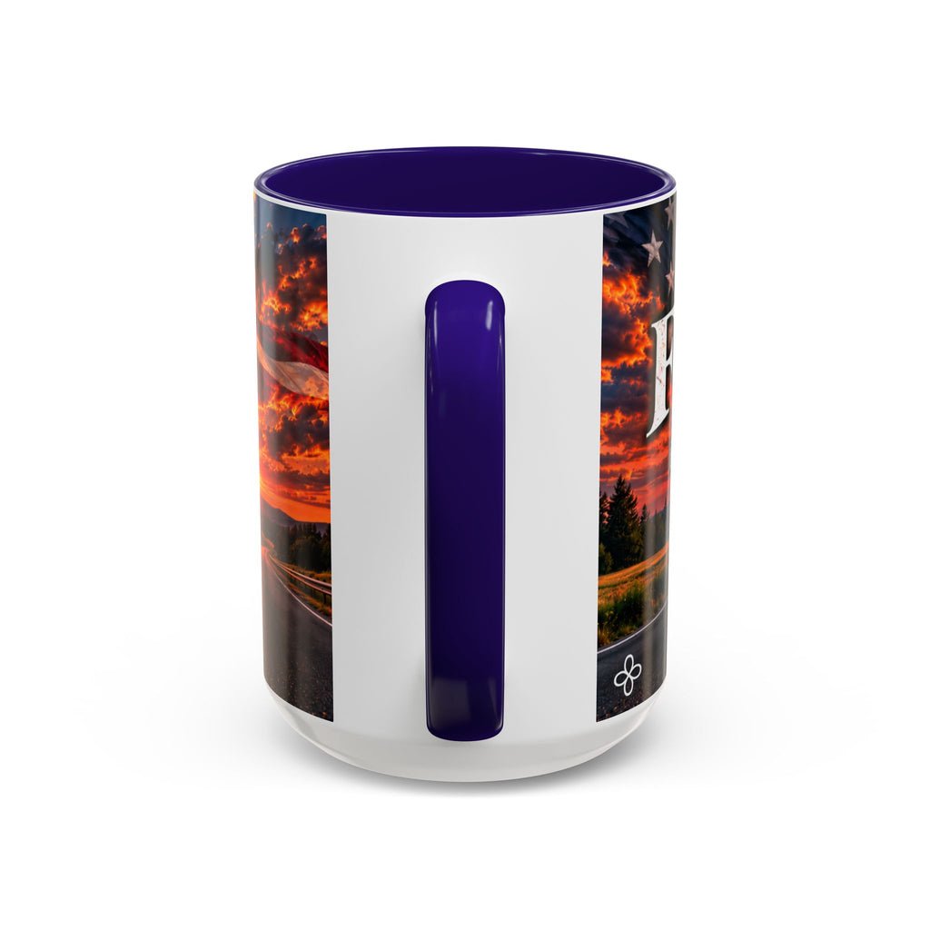 Fearless - Fear May Speak, But It No Longer Decides | 15 oz Motorcycle Wheelie Mug, Coffee Cup