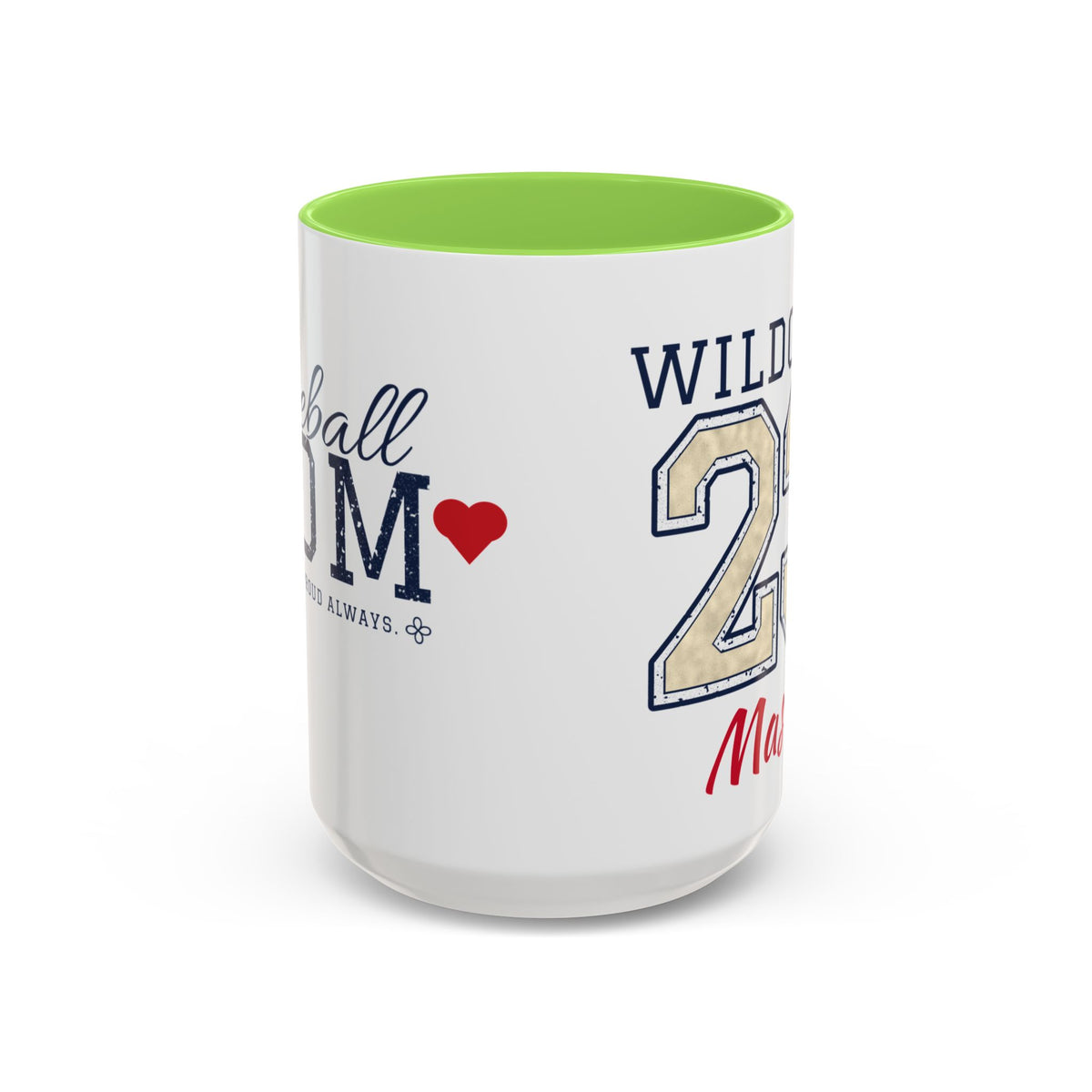 Personalized Baseball Mom Mug - Proud Today. Proud Always. | Custom Team Name, Number & Player Name | Baseball Dad, Grandma Gift | 15 oz
