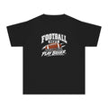 Football Department Youth T-Shirt | Dream Big, Play Bigger | Kids Football Comfort Colors Youth Tee