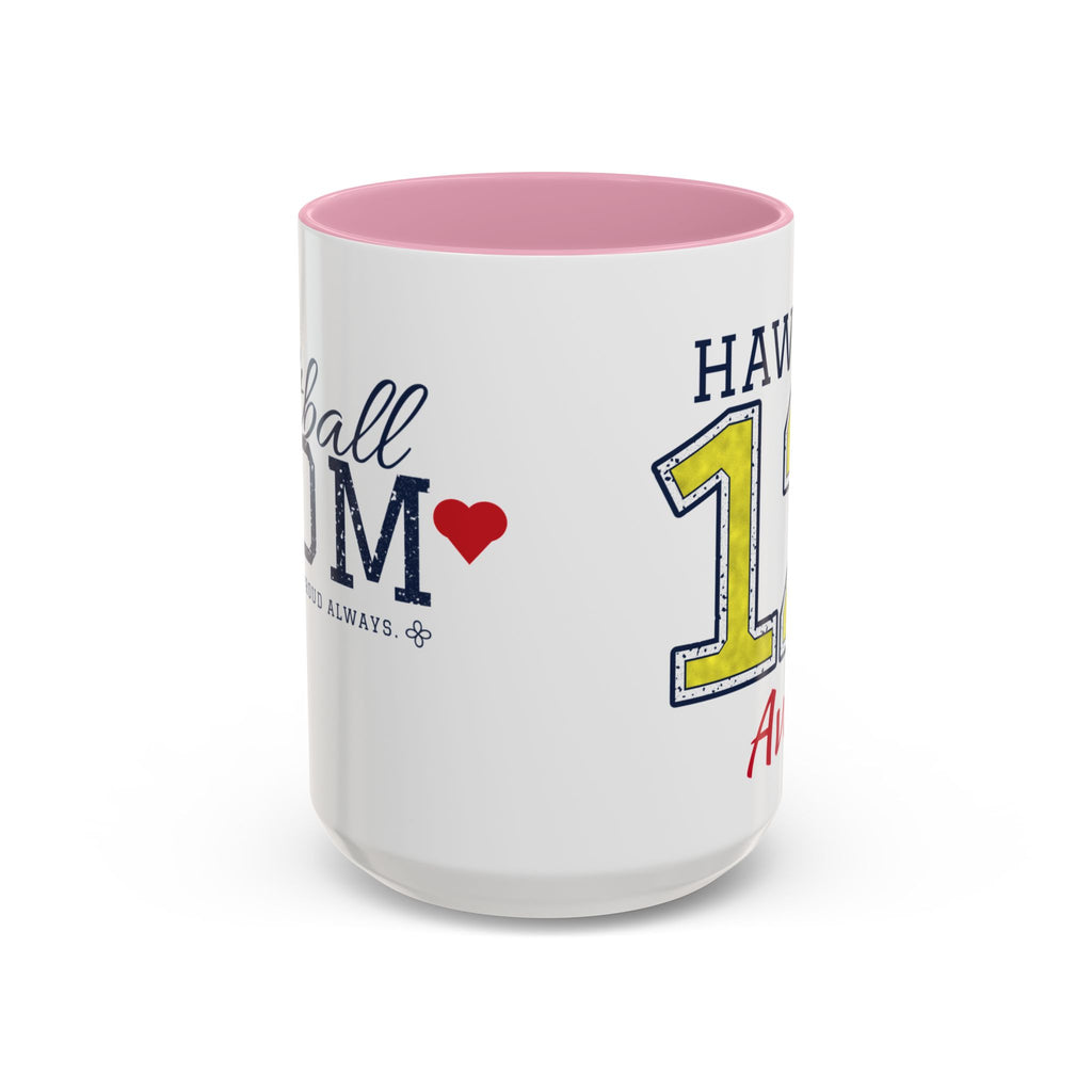 Personalized Softball Mom Mug - Proud Today. Proud Always. | Custom Team Name, Number & Player Name | Softball Dad, Grandma Gift | 15 oz