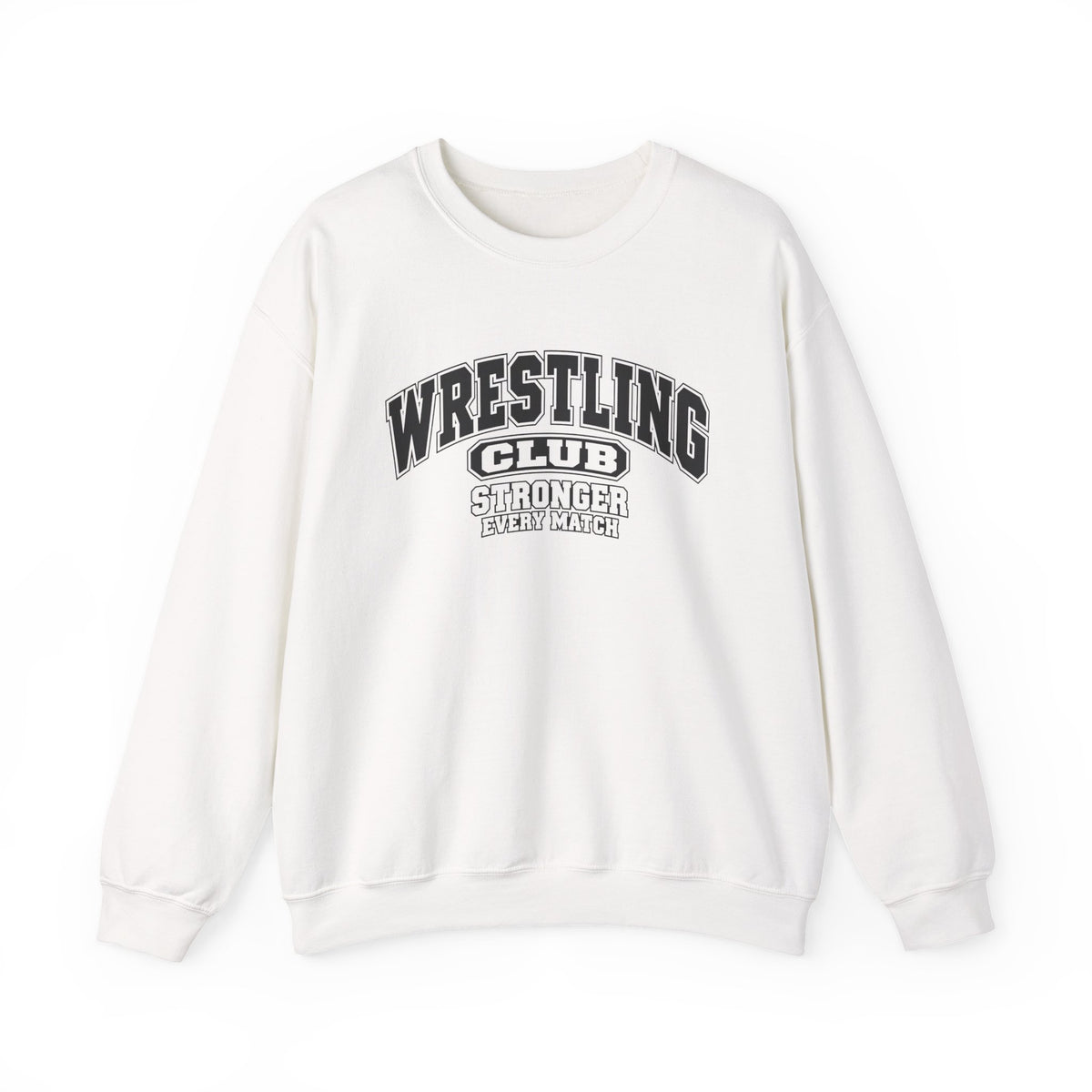 Wrestling Club Sweatshirt | Stronger Every Match | Wrestling Gildan Crewneck