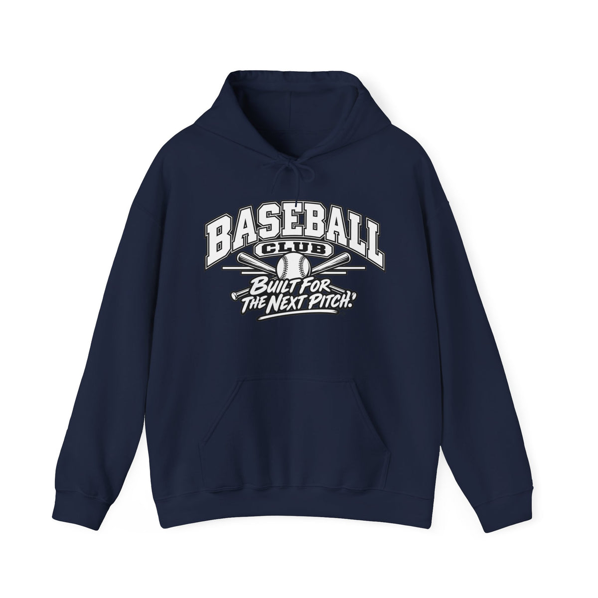 Baseball Club Hoodie | Built for the Next Pitch | Baseball Gildan Hoodie