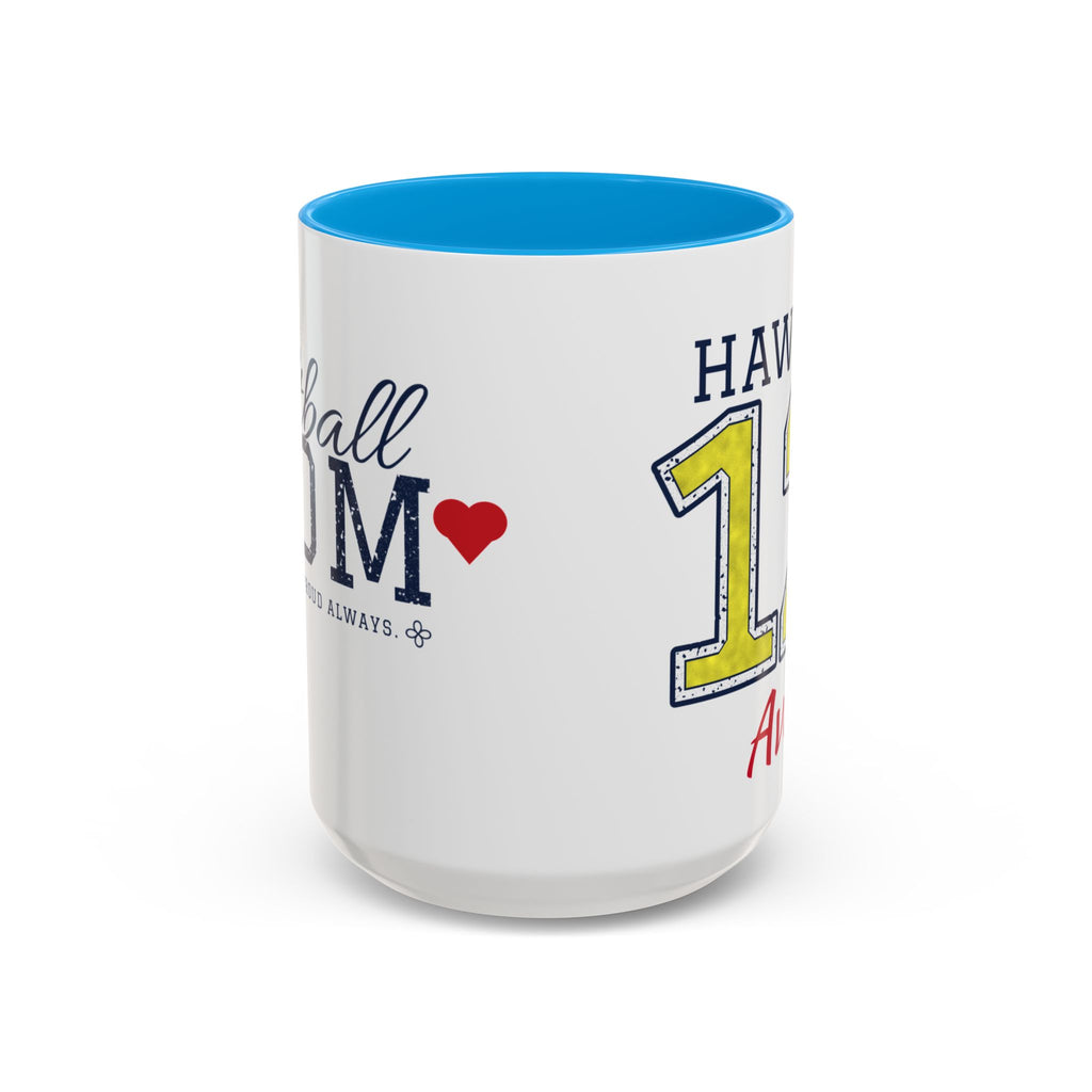 Personalized Softball Mom Mug - Proud Today. Proud Always. | Custom Team Name, Number & Player Name | Softball Dad, Grandma Gift | 15 oz