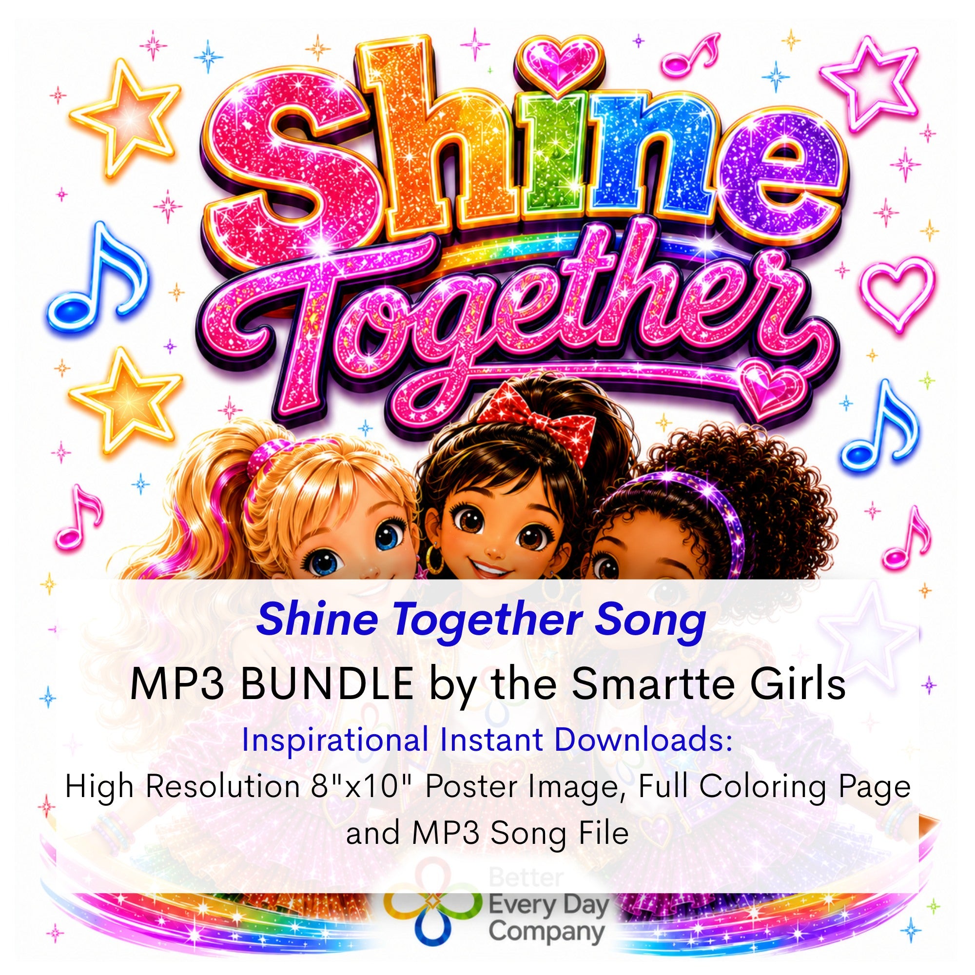 Shine Together Song MP3 BUNDLE by the Smartte Girls