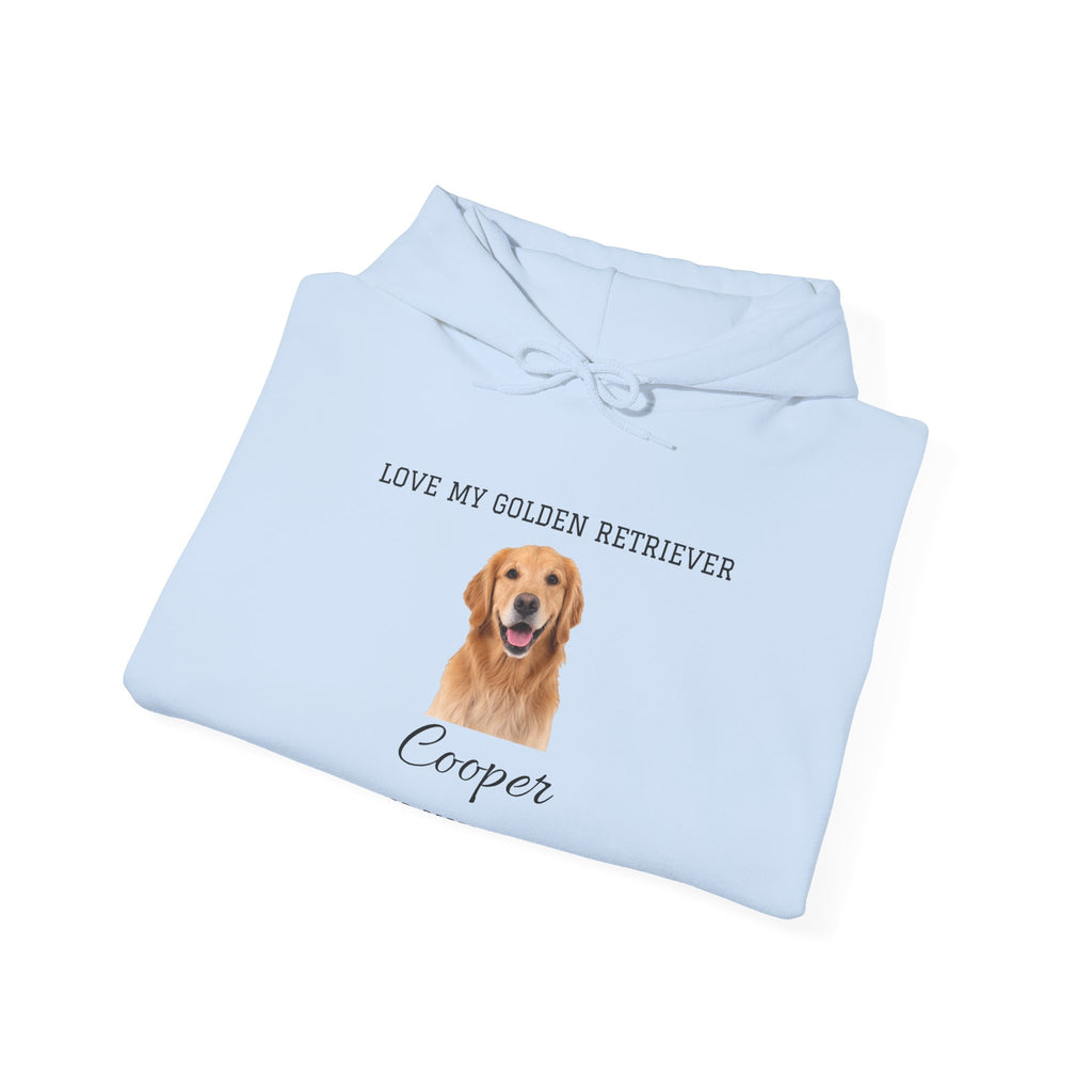 Custom Pet Photo Hoodie - Loved Better Every Day | Your Dog or Cat Photo & Name | Love My Pack | Rescue Mama | Gildan Hoodie