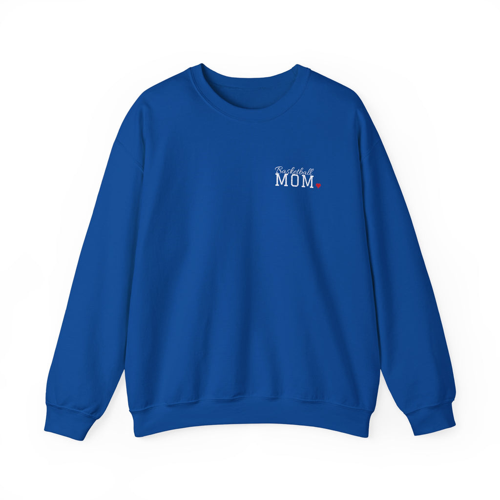 Personalized Basketball Family Jersey Sweatshirt - Proud Today. Proud Always. | Mom, Dad, Nana, Coach & More | Custom Team Name, Number & Player Name | Gildan Crewneck