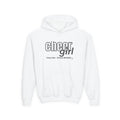 Cheer Girl Youth Hoodie | Cheer Big, Dream Bigger | Girls Cheer Youth Hoodie