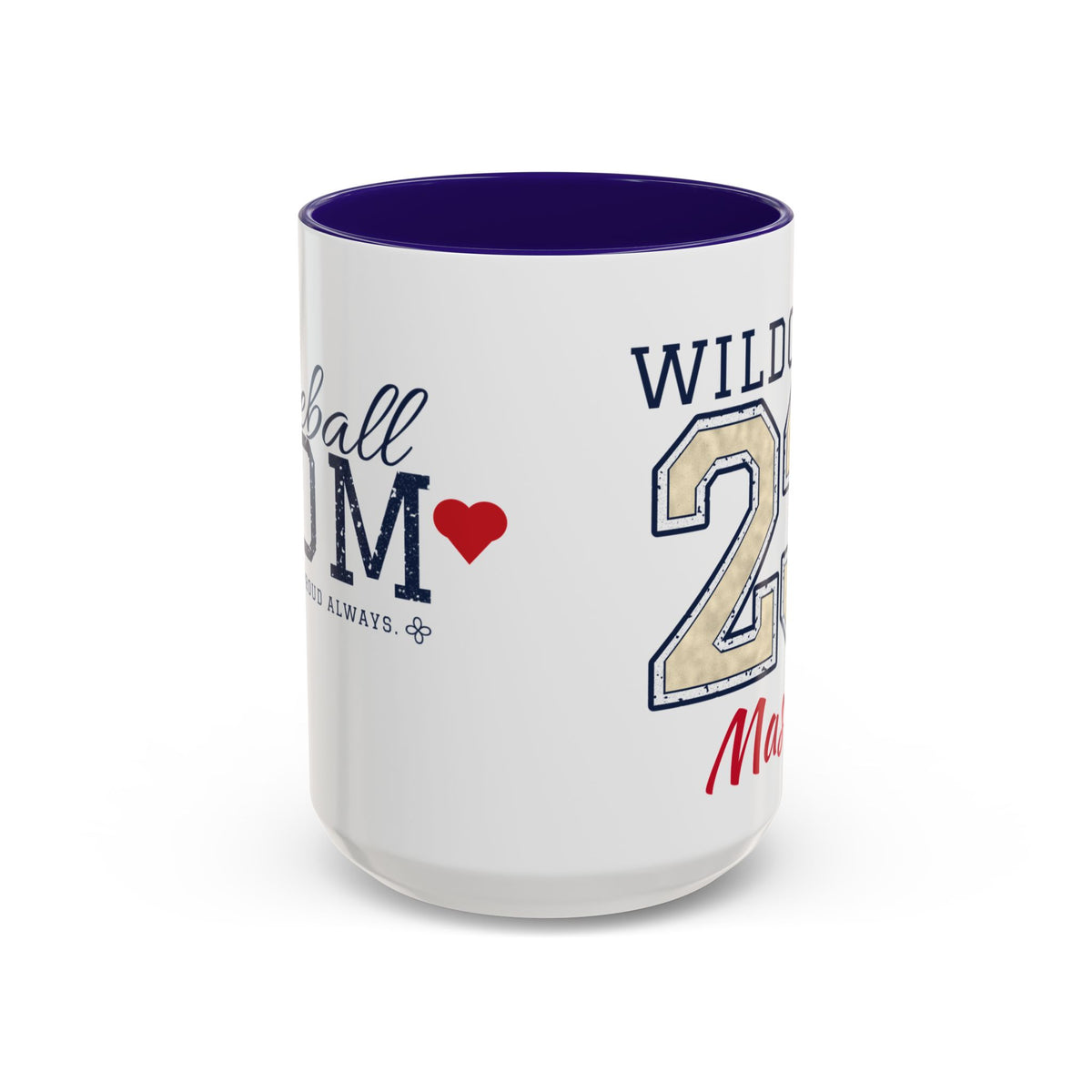 Personalized Baseball Mom Mug - Proud Today. Proud Always. | Custom Team Name, Number & Player Name | Baseball Dad, Grandma Gift | 15 oz