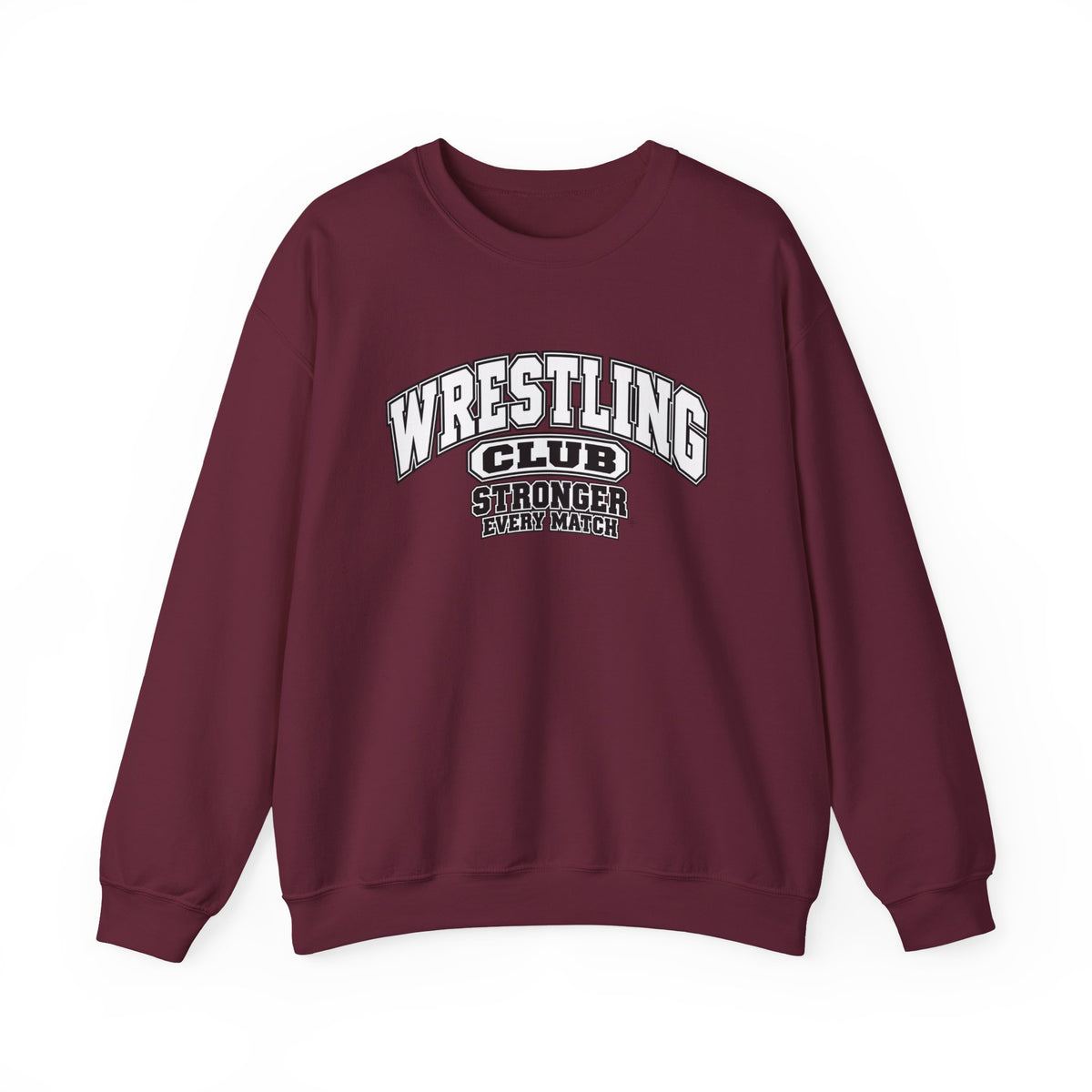 Wrestling Club Sweatshirt | Stronger Every Match | Wrestling Gildan Crewneck