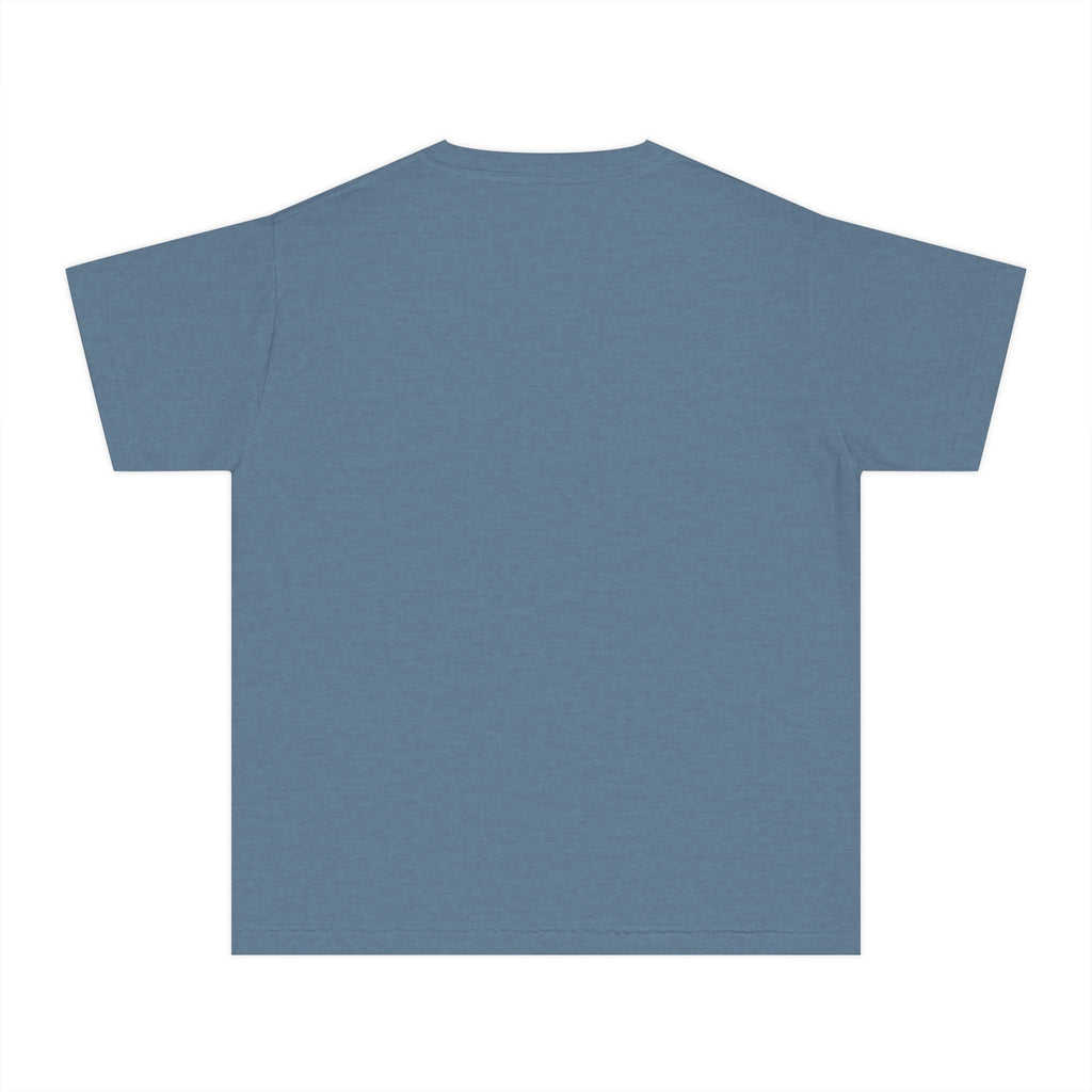Hockey Athletics Youth T-Shirt | Excellence Is Earned Every Shift | Kids Hockey Comfort Colors Youth Tee