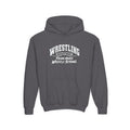 Wrestling Department Youth Hoodie | Train Hard, Wrestle Strong | Kids Wrestling Youth Hoodie