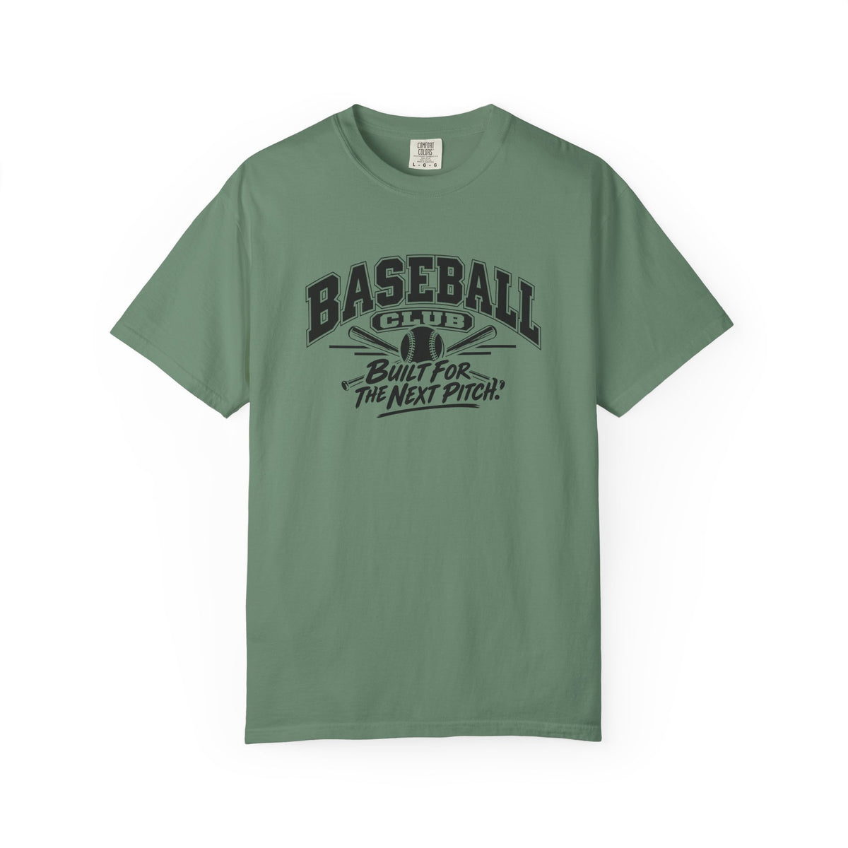Baseball Club T-Shirt | Built for the Next Pitch | Baseball Comfort Colors Tee