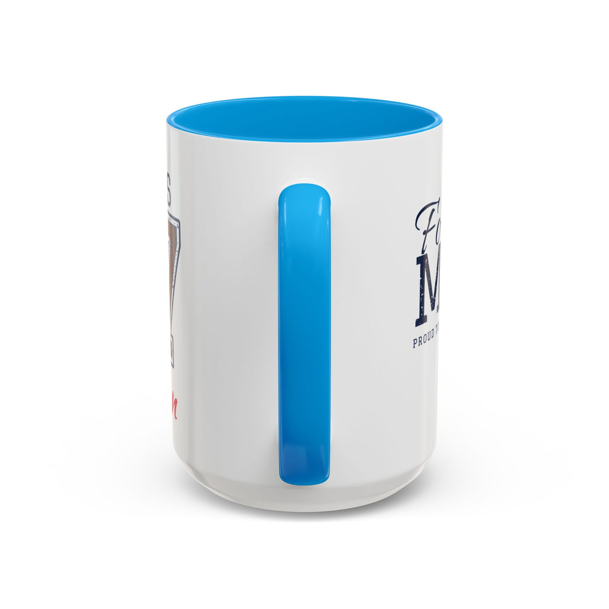 Personalized Football Mom Mug - Proud Today. Proud Always. | Custom Team Name, Number & Player Name | Football Dad, Grandma Gift | 15 oz
