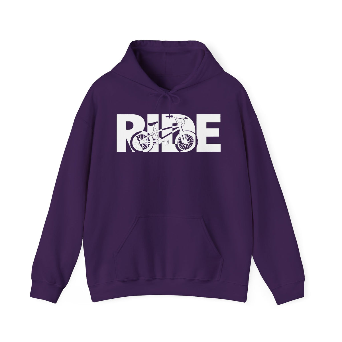 RIDE BMX Hoodie | BMX Bike Graphic | Gildan Hoodie