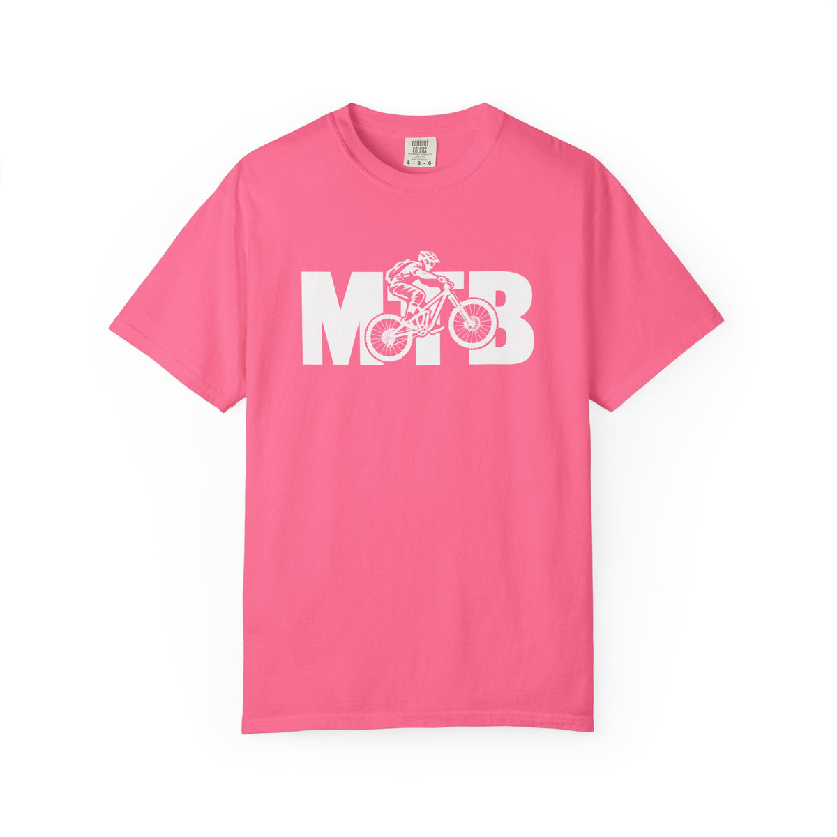 MTB Mountain Bike T-Shirt | Mountain Bike Rider Graphic | Comfort Colors Tee
