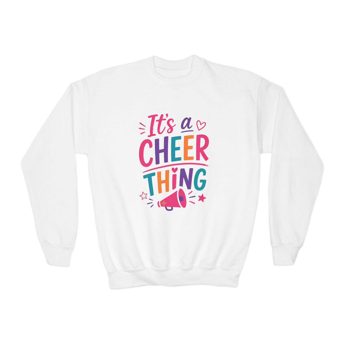 It's a Cheer Thing Youth Sweatshirt | Cheerleader Gift | Girls Cheer Youth Crewneck