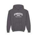 Gymnastics Inc. Youth Hoodie | Built by Practice, Defined by Skill | Girls Gymnastics Youth Hoodie