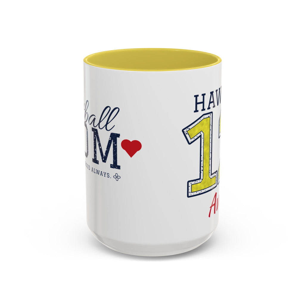 Personalized Softball Mom Mug - Proud Today. Proud Always. | Custom Team Name, Number & Player Name | Softball Dad, Grandma Gift | 15 oz