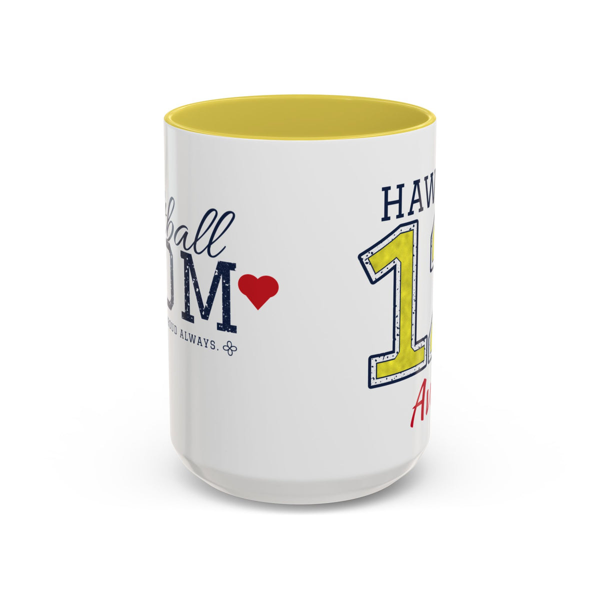 Personalized Softball Mom Mug - Proud Today. Proud Always. | Custom Team Name, Number & Player Name | Softball Dad, Grandma Gift | 15 oz