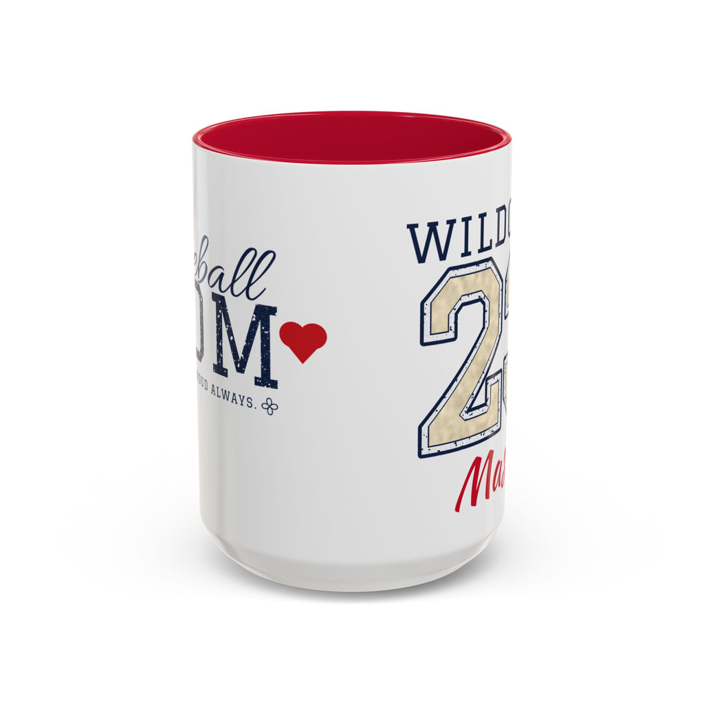 Personalized Baseball Mom Mug - Proud Today. Proud Always. | Custom Team Name, Number & Player Name | Baseball Dad, Grandma Gift | 15 oz