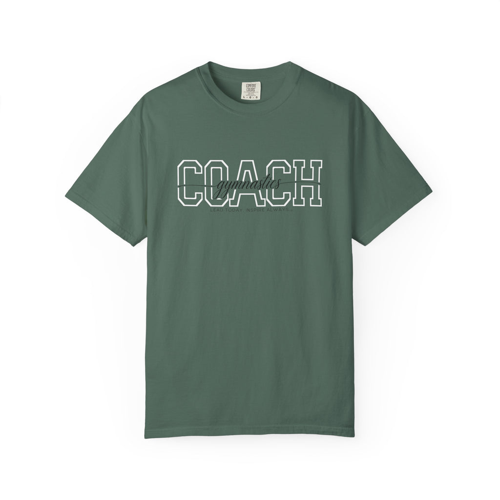 Gymnastics Coach Shirt - Lead Today. Inspire Always. | Choose Your Team Shirt Color | Comfort Colors Tee