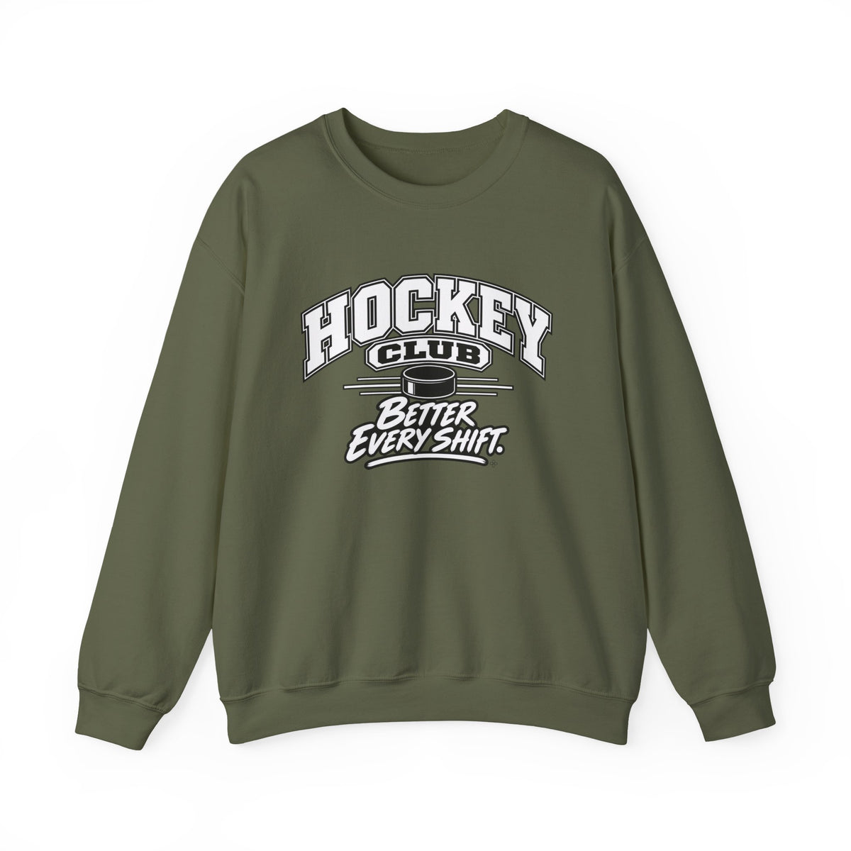 Hockey Club Sweatshirt | Better Every Shift | Hockey Gildan Crewneck