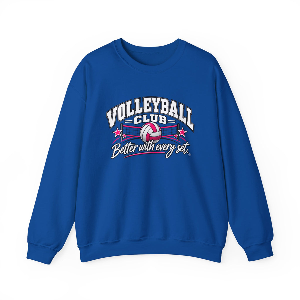 Volleyball Club Sweatshirt | Better With Every Set | Volleyball Gildan Crewneck